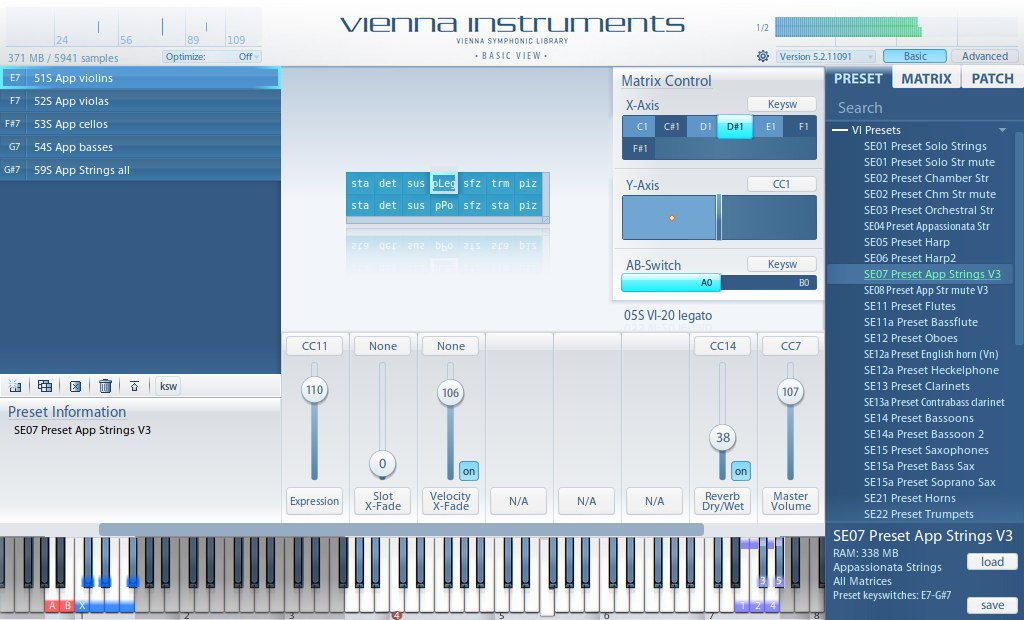 VSL Orchestral Strings II Standard Library → Orchestral Strings II Full Library [UPGRADE