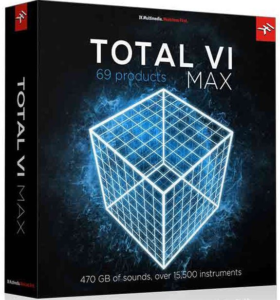 IK Multimedia Total Studio 2 MAX → Total VI MAX [UPGRADE