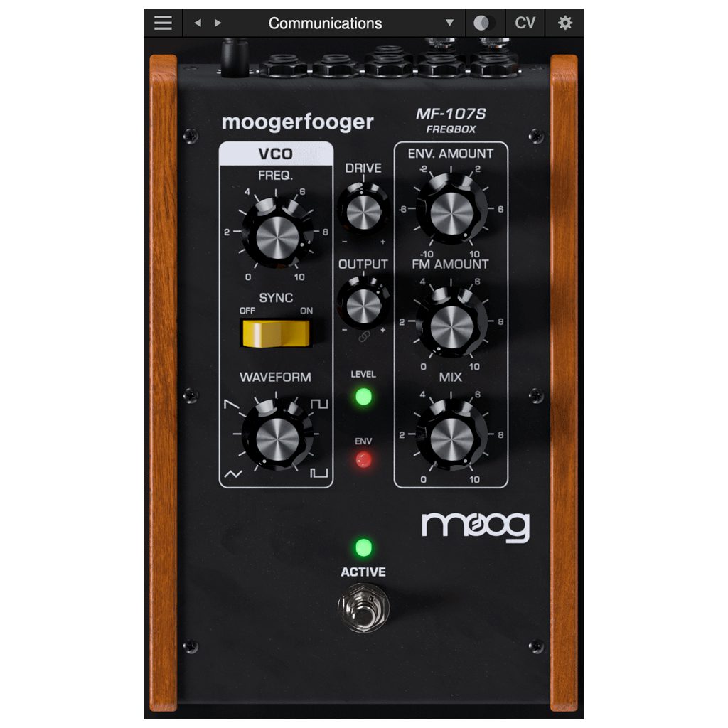 ギター Moog Moogerfooger MF-107 FreqBox Moog MF-107S | FreqBox Moogerfooger plug-in | Sweetspot Music Mark!