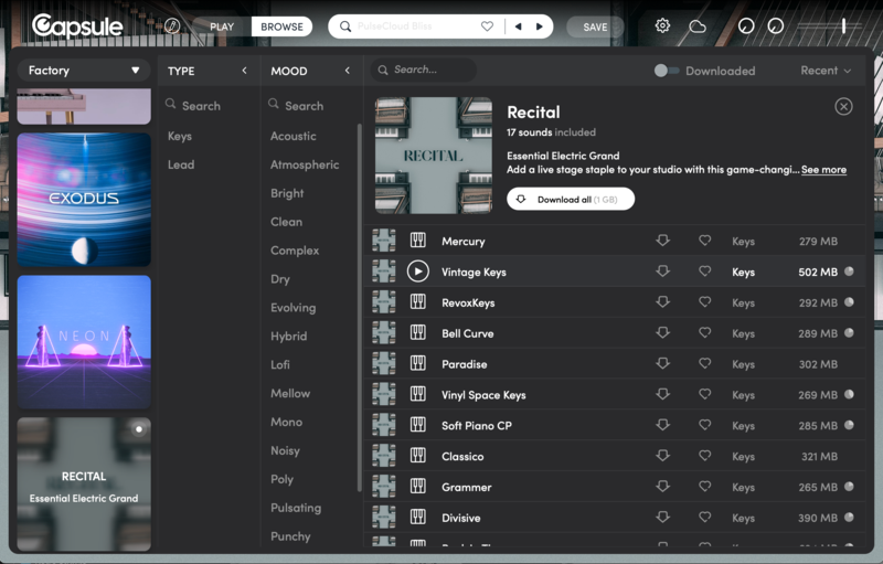 Recital Shell Capsule Audio Recital | Sweetspot Music Mark!