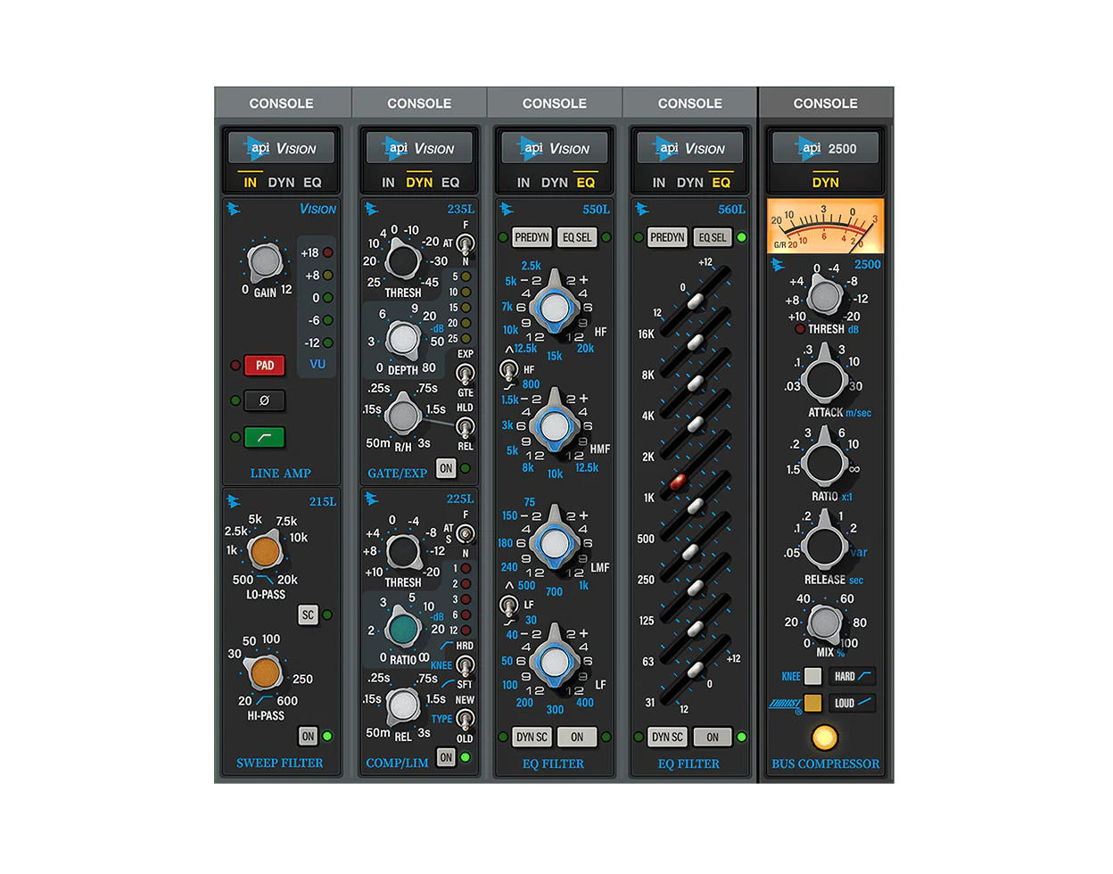 Universal Audio API Vision Channel Strip Collection | Sweetspot Music Mark!